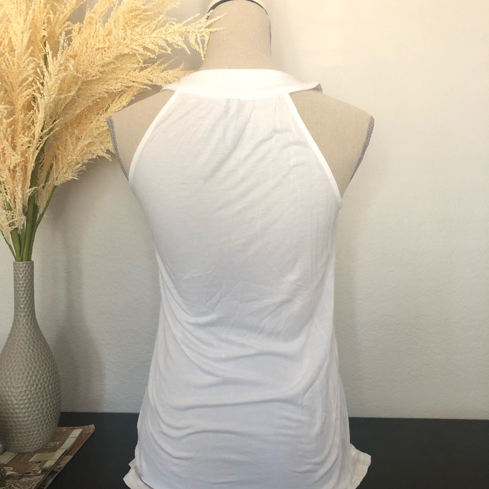 White sequin Top - Picture 3 of 4